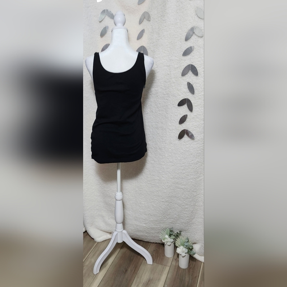 A New Day Black Tank Top Size: L